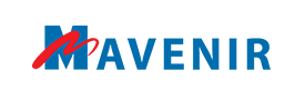 `Mavenir blue logo`