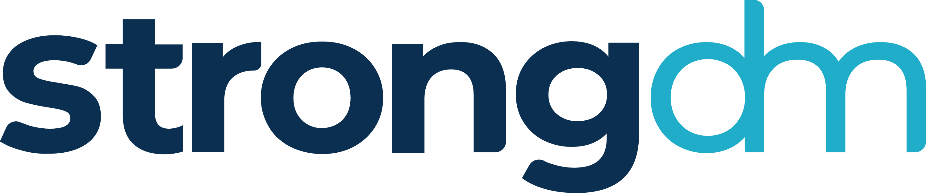 `StrongDM blue logo`